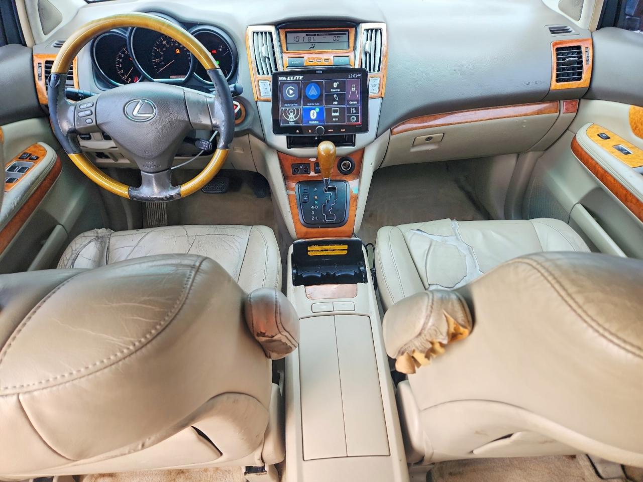 2008 Lexus Rx 350 Коричневый vin: JTJHK31U082851051
