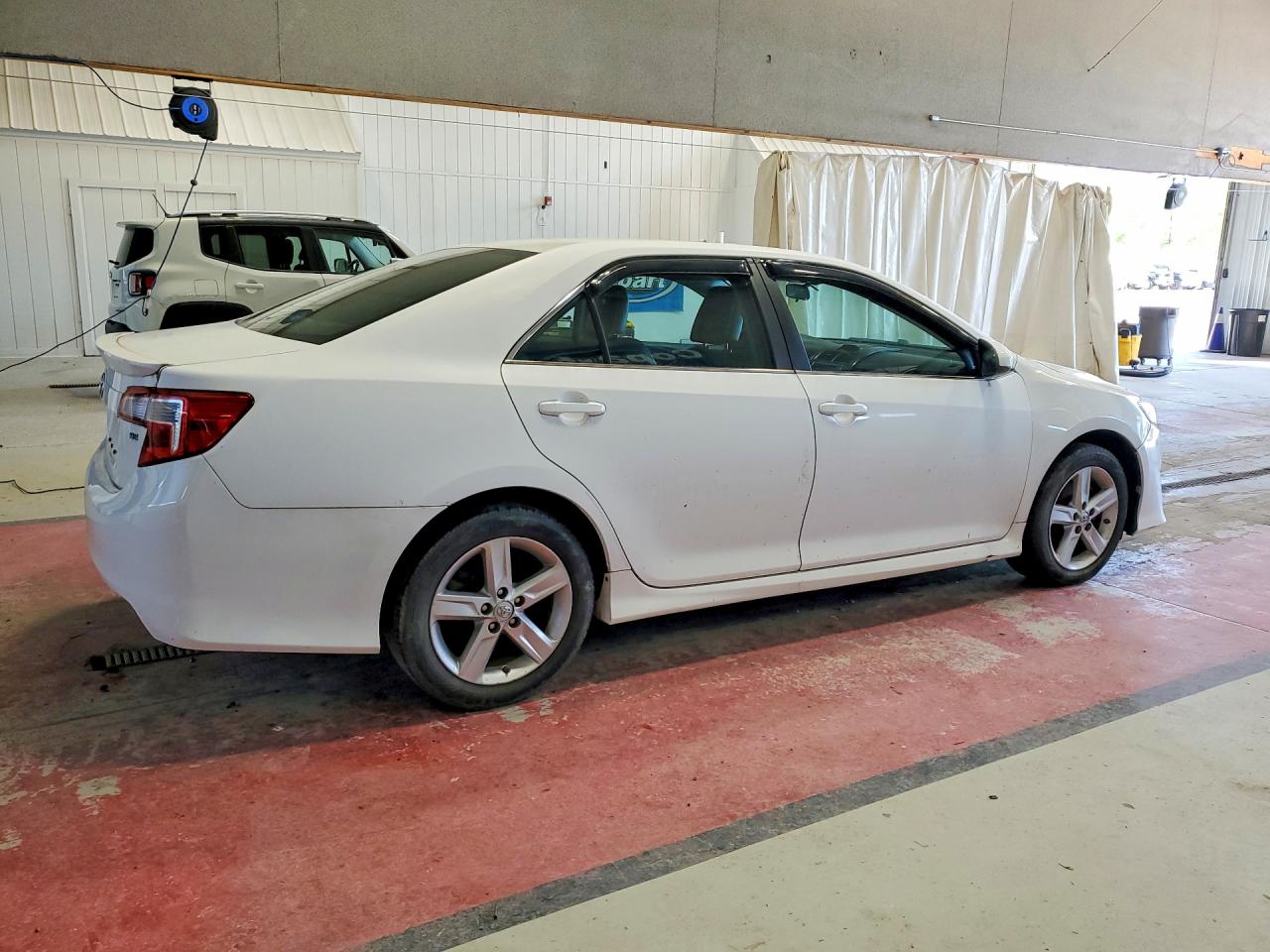 2013 Toyota Camry Se White vin: 4T1BF1FK7DU717303