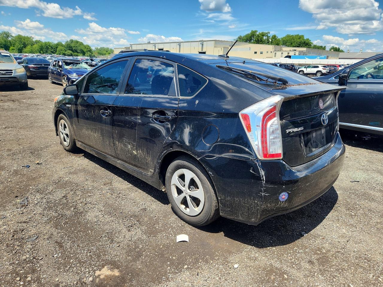 2012 Toyota Prius Four Black vin: JTDKN3DU3C1506039