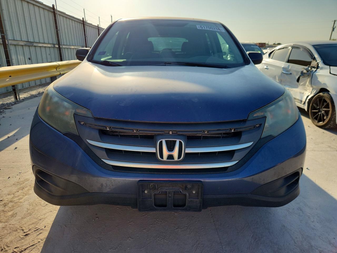 2013 Honda Cr-v Lx Blue vin: 3CZRM3H35DG708025