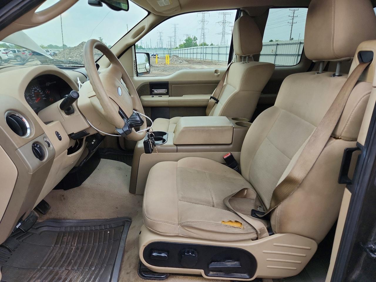 2005 Ford F150 Gray vin: 1FTVX14535NC01477