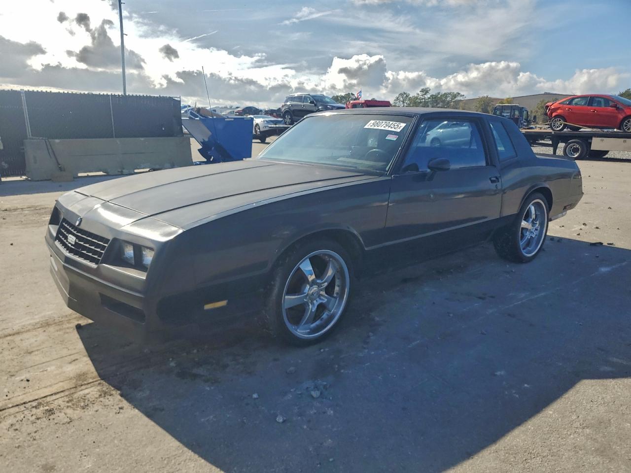 1985 Chevrolet Monte Carlo Черный vin: 1G1GZ37G5FR188004