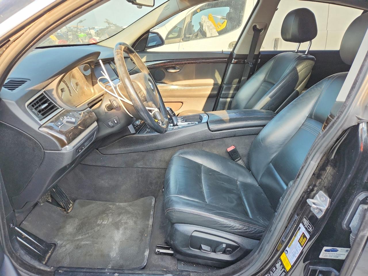2015 Bmw 535 Xigt Black vin: WBA5M4C50FD184122