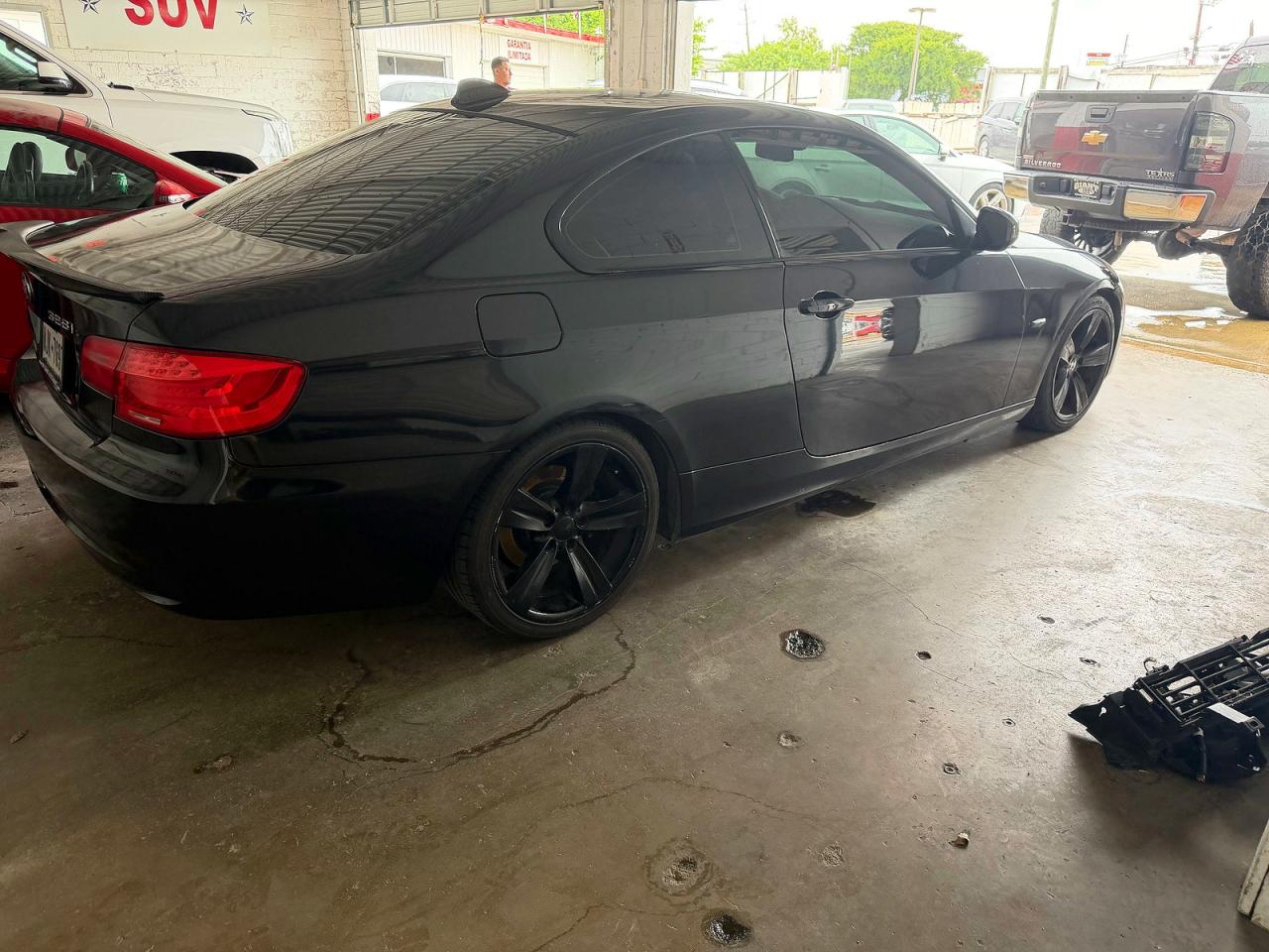 2011 Bmw 328 I Black vin: WBAKE3C50BE557478