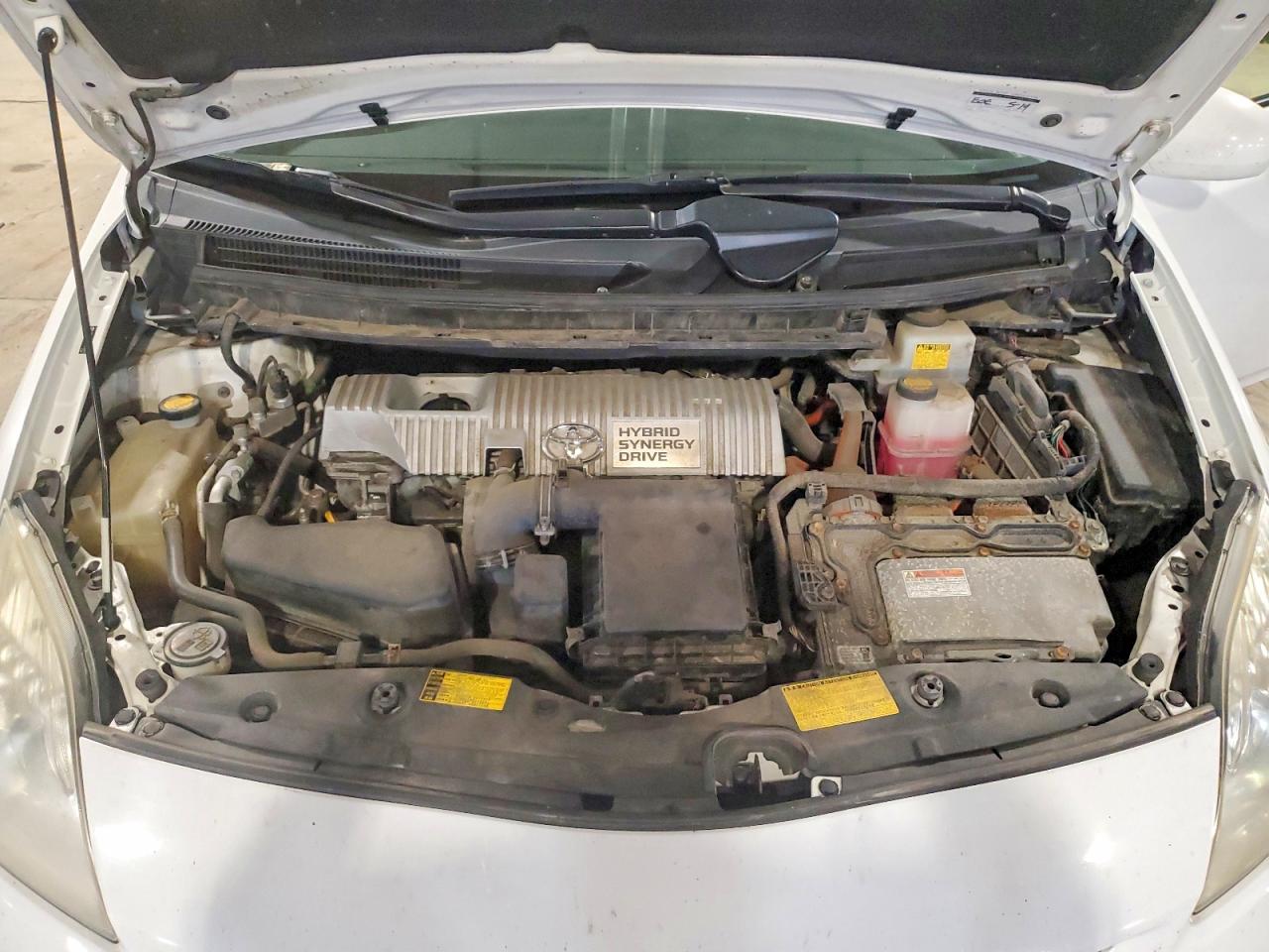 2012 Toyota Prius Two White vin: JTDKN3DU2C5439815