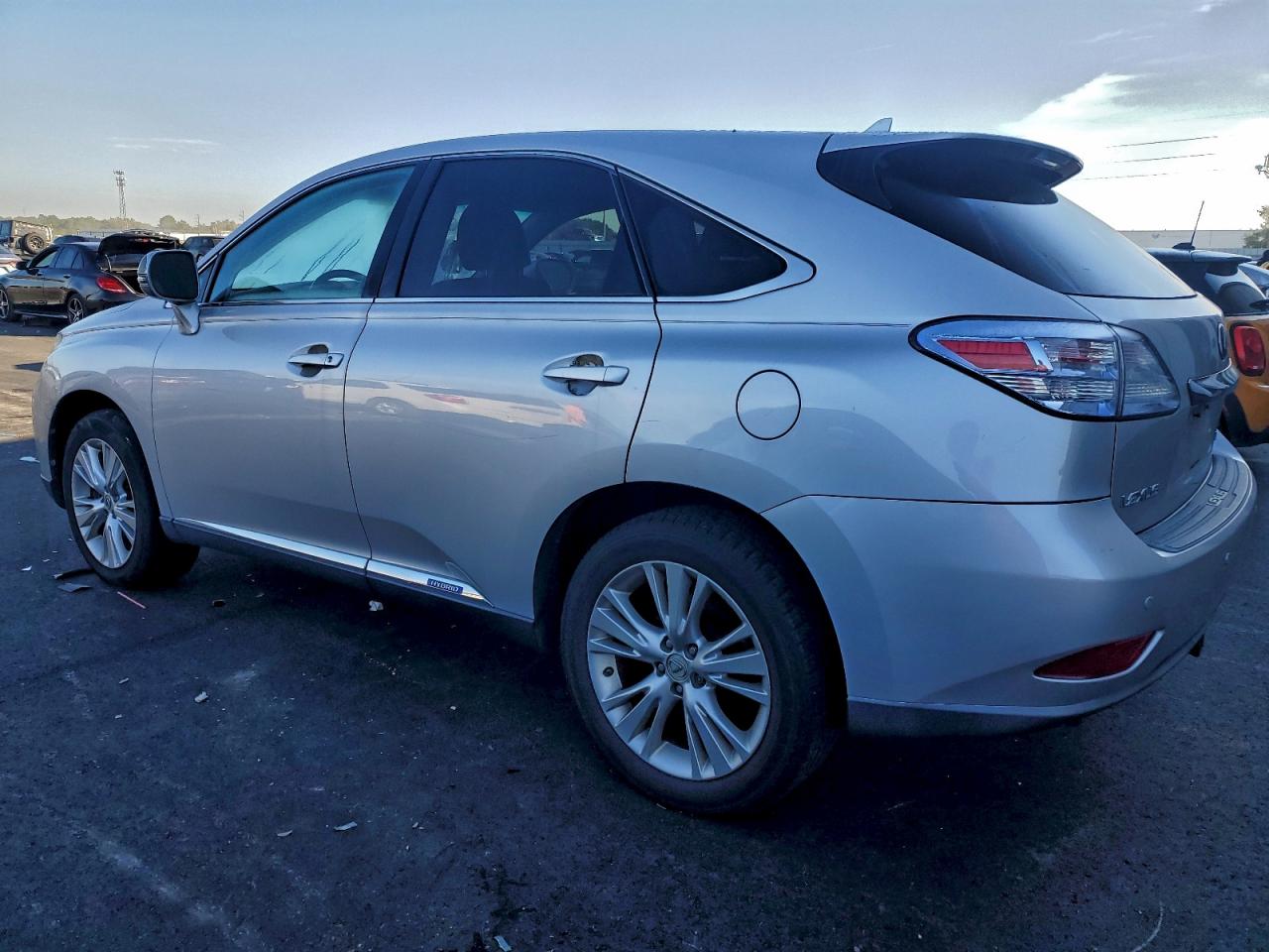 2010 Lexus Rx 450h Silver vin: JTJZB1BA9A2000269