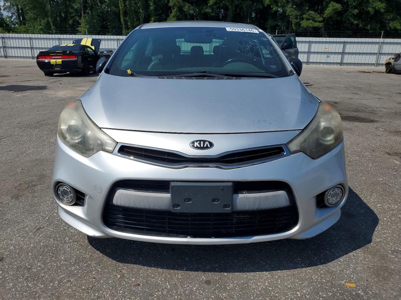 2015 Kia Forte Sx Silver vin: KNAFZ5A39F5298661