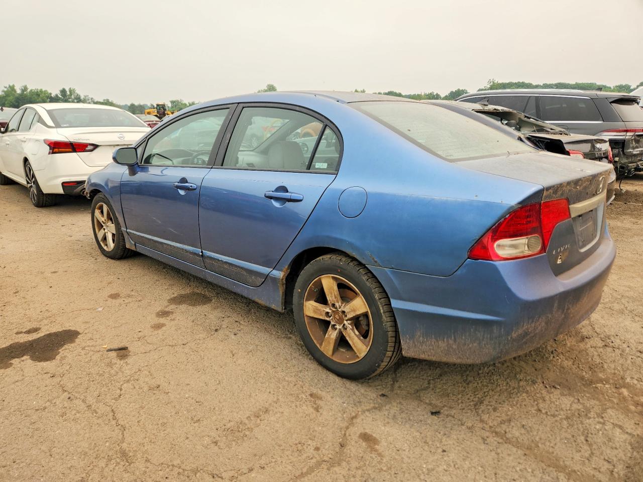 2009 Honda Civic Ex Синий vin: 2HGFA16819H356381