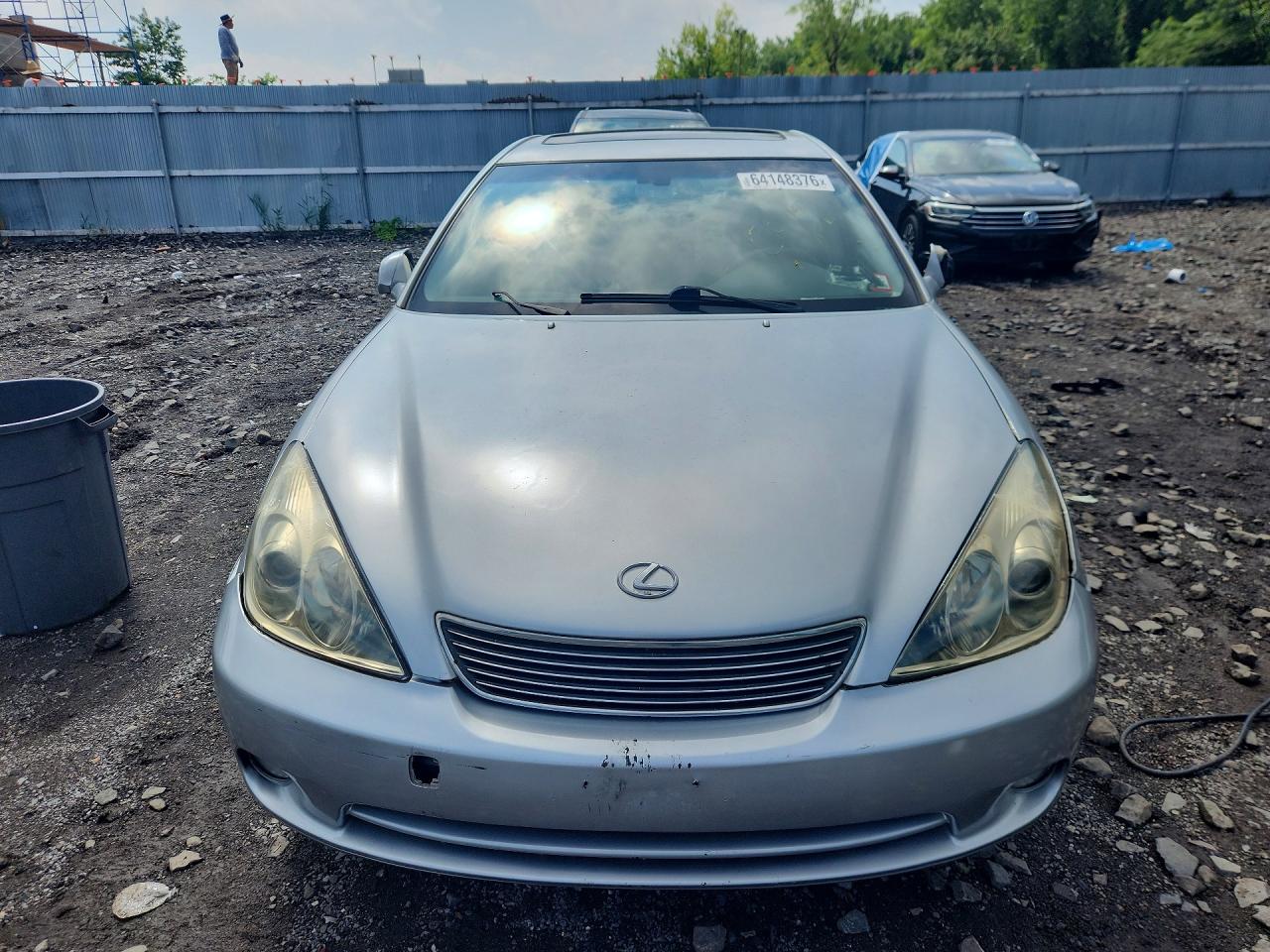 2005 Lexus Es 330 Silver vin: JTHBA30G055108082
