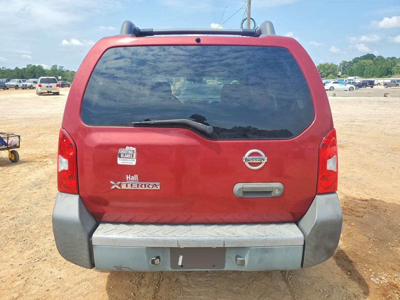 2007 Nissan Xterra X Maroon vin: 5N1AN08U67C519989