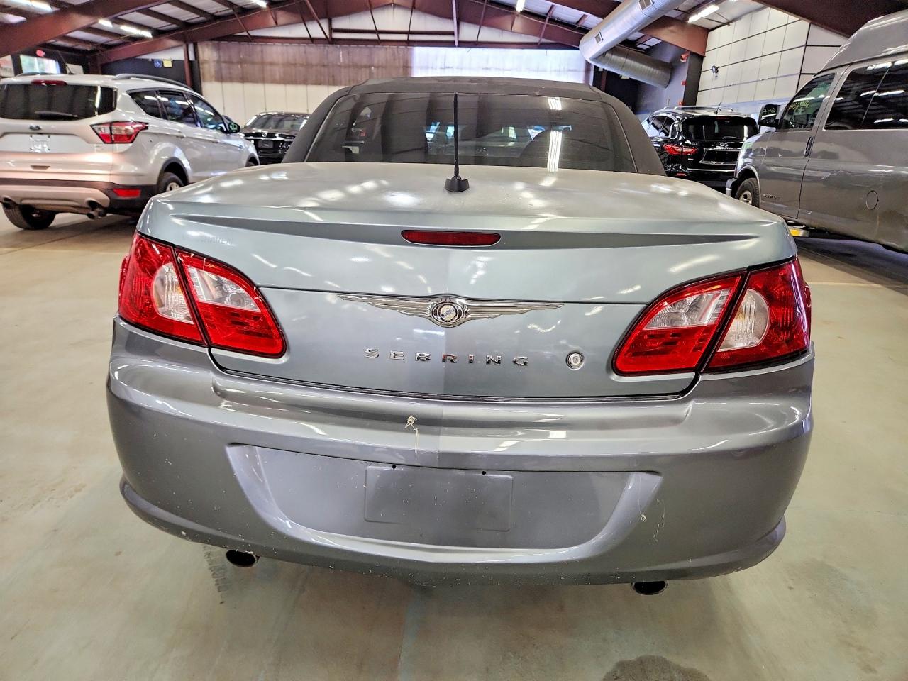 2008 Chrysler Sebring Limited Silver vin: 1C3LC65M18N264222