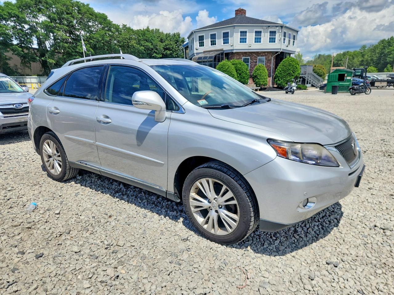 2011 Lexus Rx 450h Silver vin: JTJBC1BA1B2423900