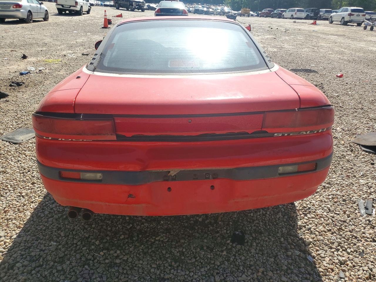 1991 Dodge Stealth Red vin: JB3XD44S7MY003184