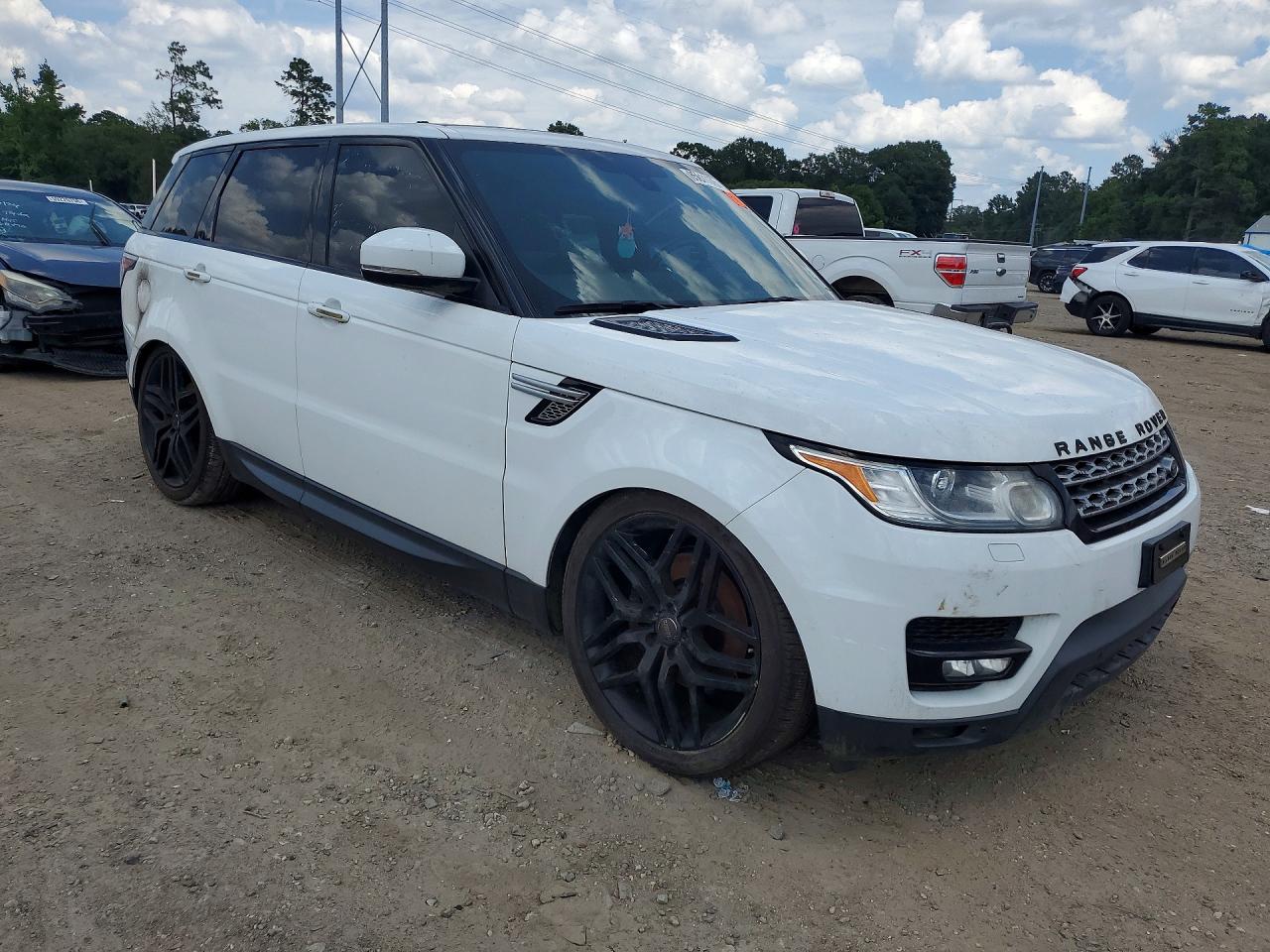 2014 Land Rover Range Rover Sport Hse White vin: SALWR2WF2EA363238