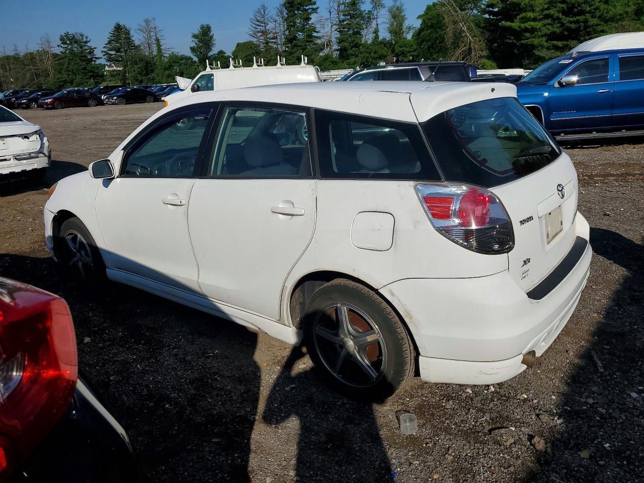 2006 Toyota Corolla Matrix Xr White vin: 2T1KR32E36C590444