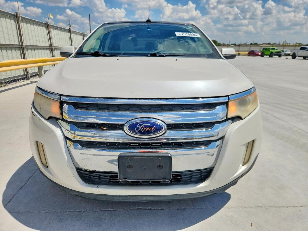 2011 Ford Edge Limited White vin: 2FMDK4KC6BBB18108