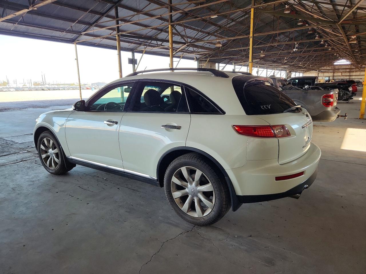 2007 Infiniti Fx35 Base Белый vin: JNRAS08W17X209062