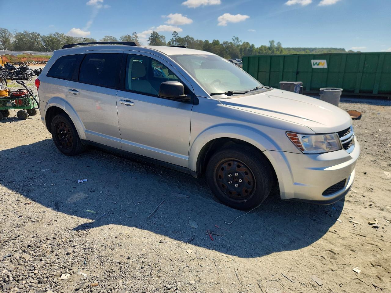 2014 Dodge Journey Se Серебряный vin: 3C4PDCAB4ET141345