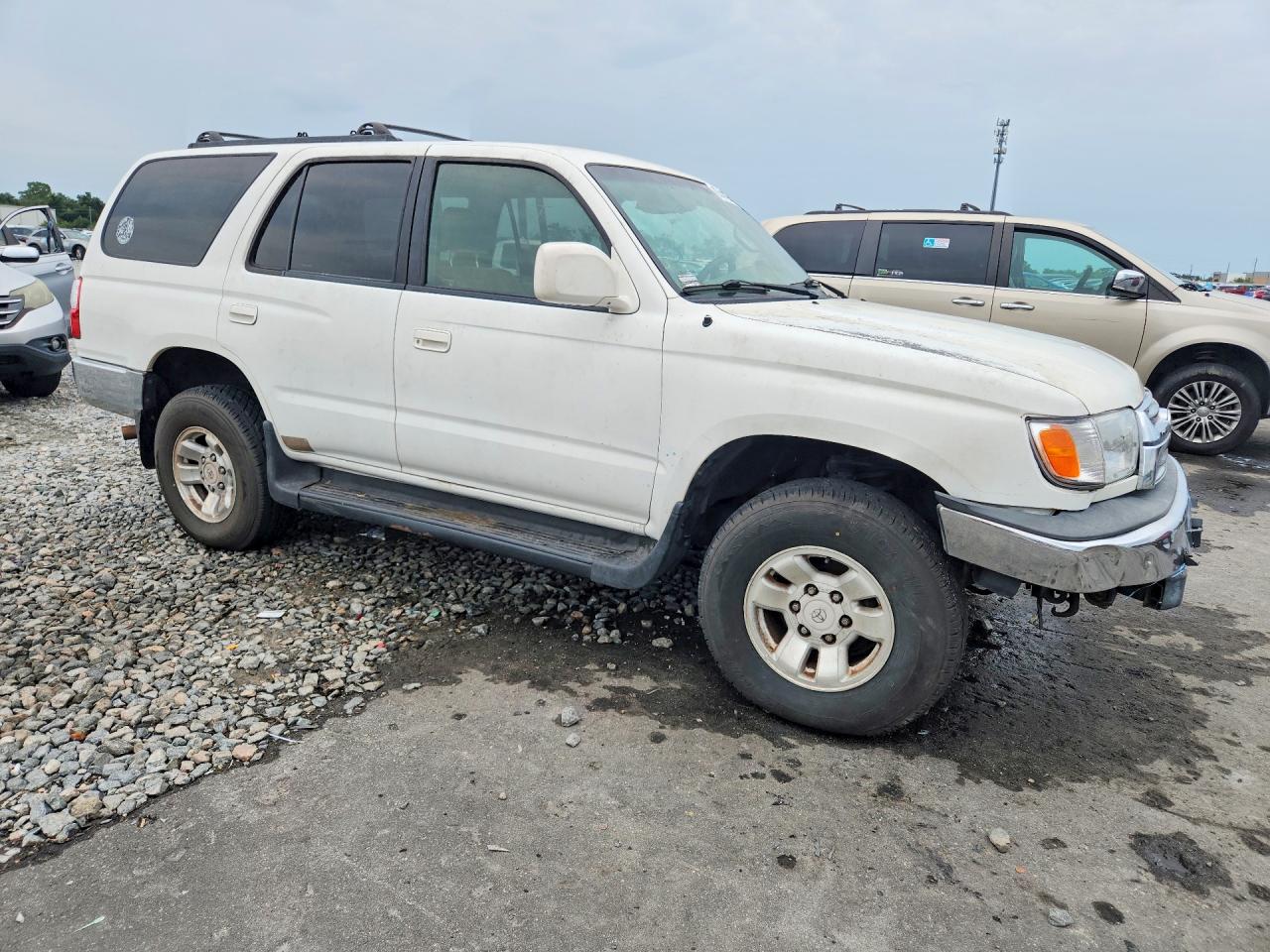 2002 Toyota 4runner Sr5 White vin: JT3GN86R420222715