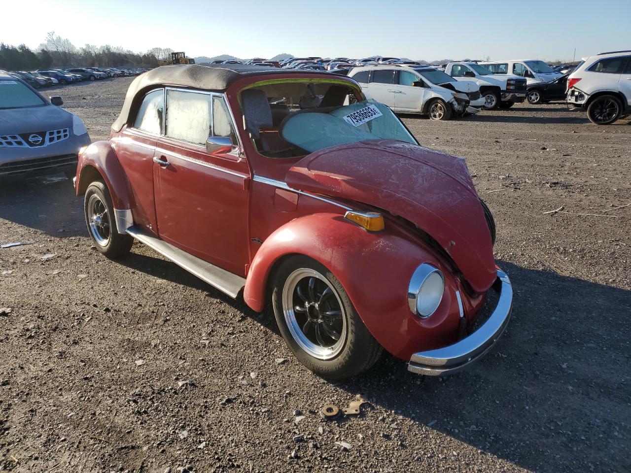 1973 Volkswagen Super Beet Красный vin: 1532013818
