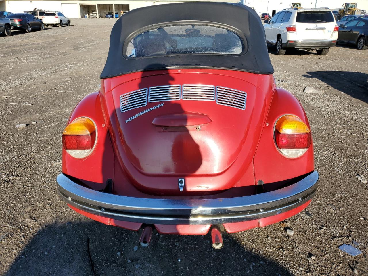 1973 Volkswagen Super Beet Красный vin: 1532013818