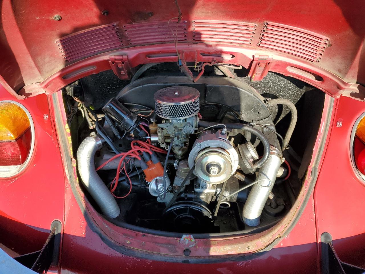 1973 Volkswagen Super Beet Красный vin: 1532013818