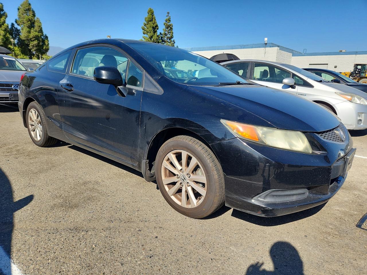 2012 Honda Civic Ex Black vin: 2HGFG3B8XCH538961