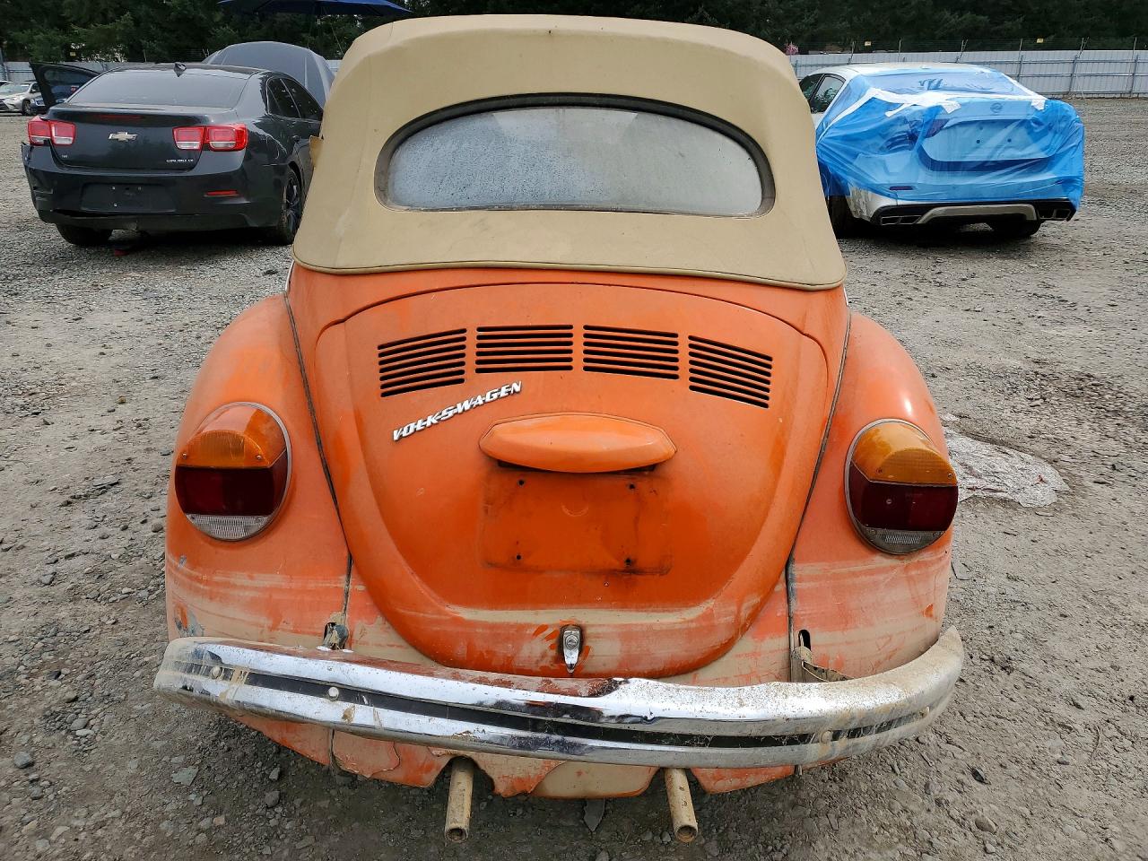 1973 Volkswagen Beetle Convertible ( Оранжевый vin: 1532620794