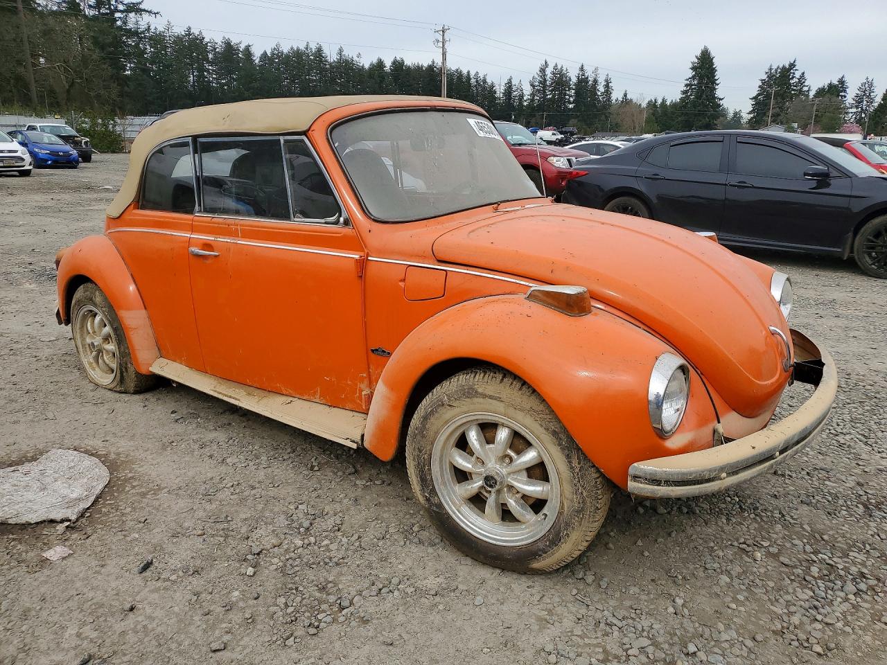 1973 Volkswagen Beetle Convertible ( Оранжевый vin: 1532620794