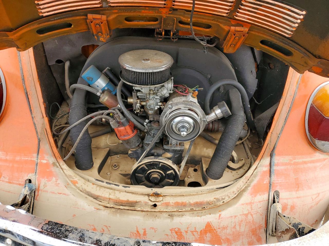 1973 Volkswagen Beetle Convertible ( Оранжевый vin: 1532620794