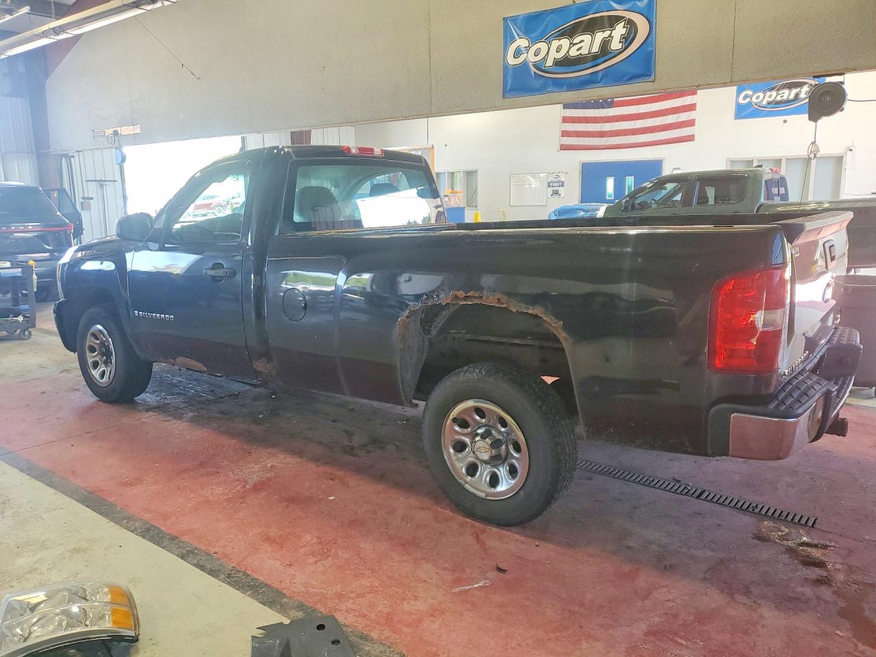 2008 Chevrolet Silverado C1500 Black vin: 1GCEC14X38Z313254