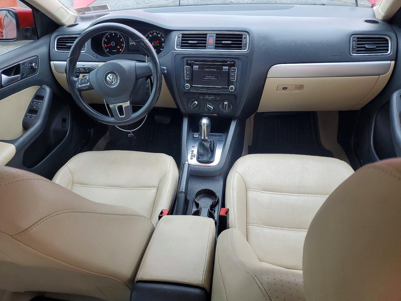 2014 Volkswagen Jetta Se Красный vin: 3VWD17AJ7EM373570