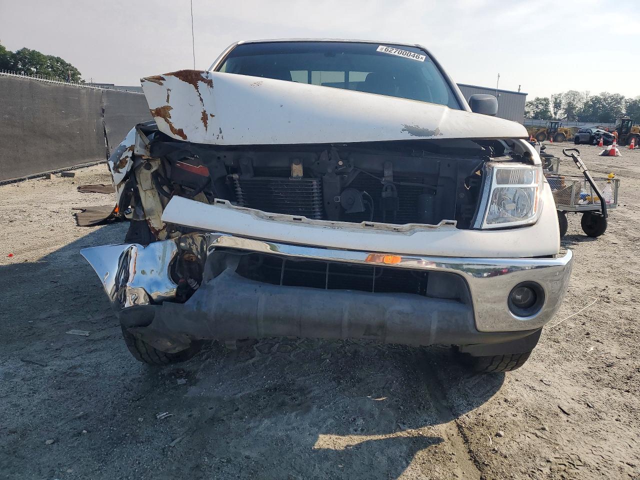 2005 Nissan Frontier Se White vin: 1N6AD06W15C425248
