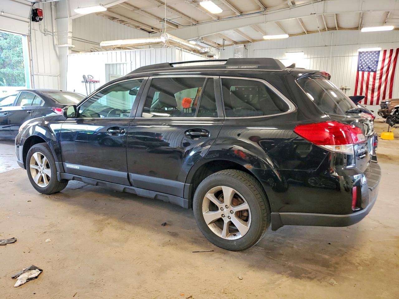 2011 Subaru Outback 2.5i Limited Black vin: 4S4BRCKC1B3435114