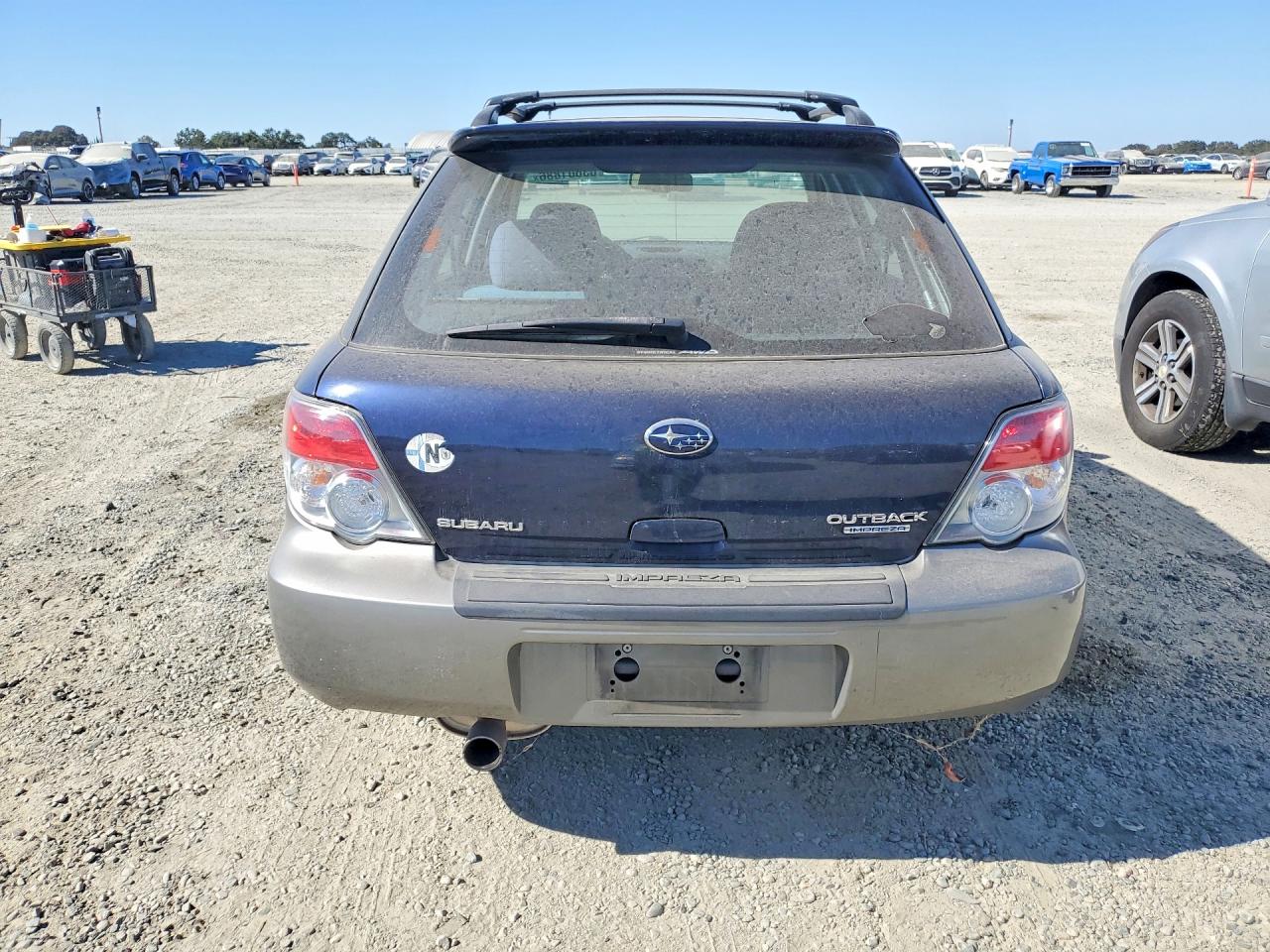 2006 Subaru Impreza Outback Sport Blue vin: JF1GG68636H818456