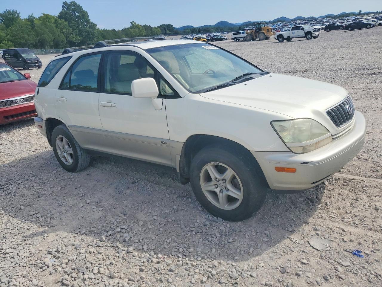 2002 Lexus Rx 300 White vin: JTJGF10U920131708