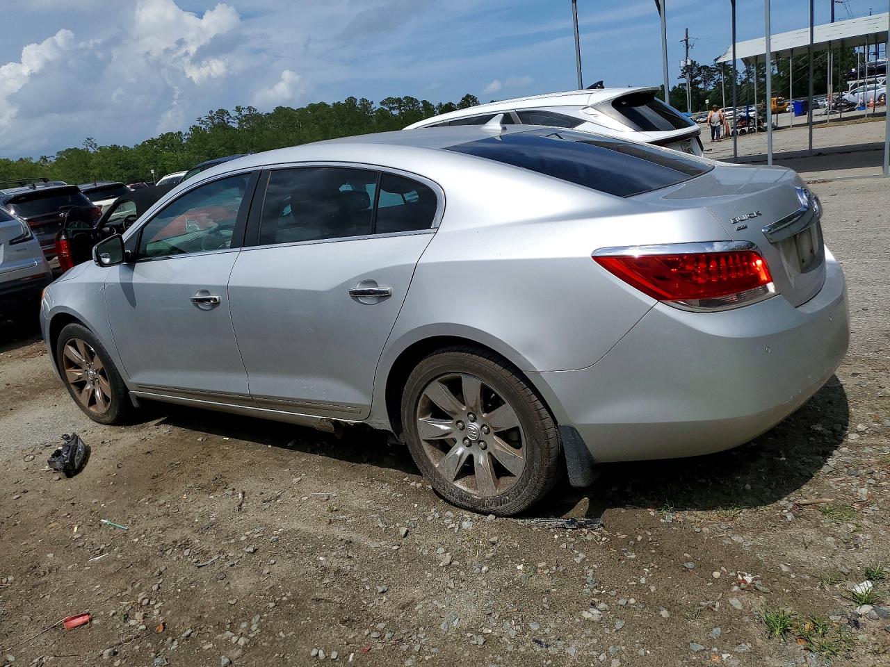2010 Buick Lacrosse Cxl Silver vin: 1G4GD5EG2AF228890