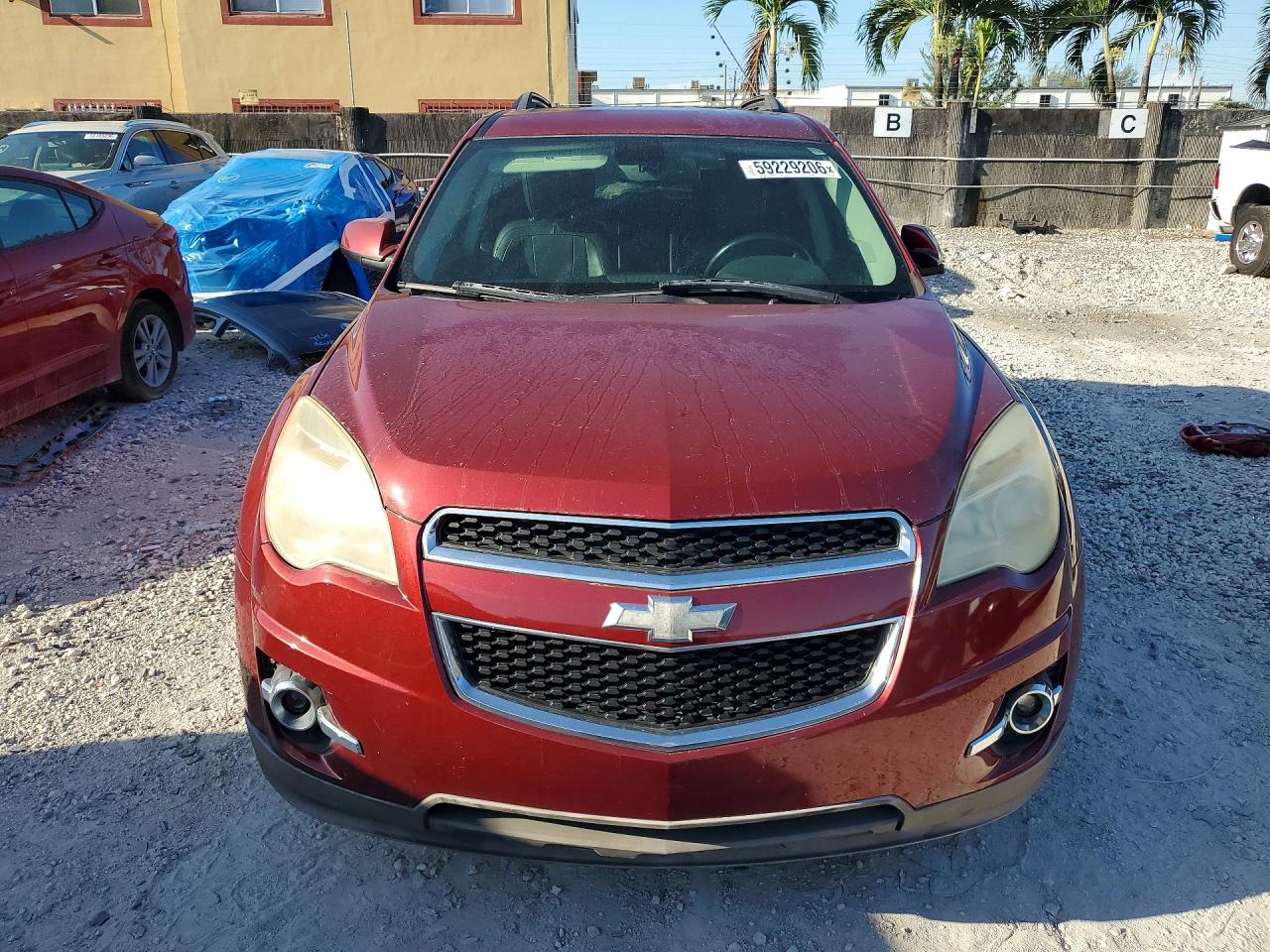2011 Chevrolet Equinox Lt Красный vin: 2CNALPEC1B6230143