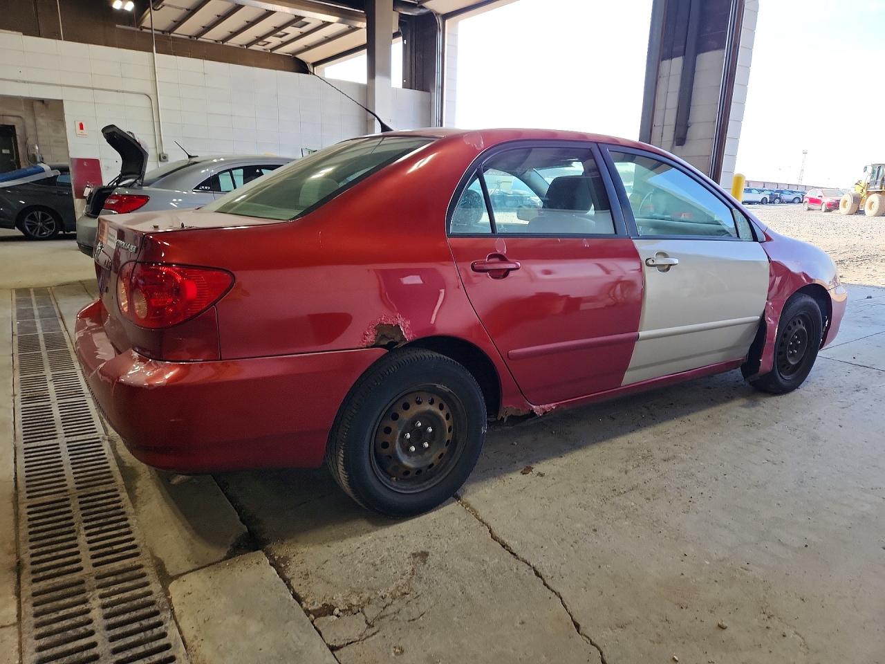 2008 Toyota Corolla Le Maroon vin: 1NXBR30E98Z937702