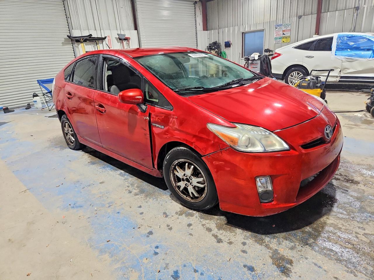 2010 Toyota Prius Ii Red vin: JTDKN3DU2A0005016