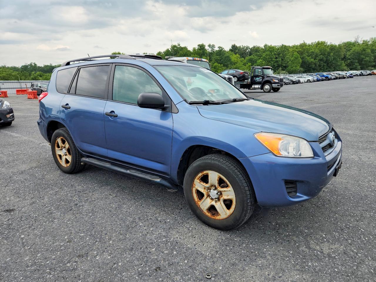 2010 Toyota Rav4 Base Blue vin: 2T3BF4DV3AW081576