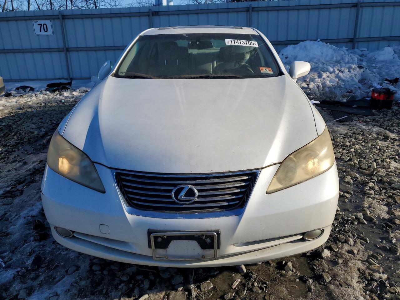 2008 Lexus Es 350 Белый vin: JTHBJ46G982208331