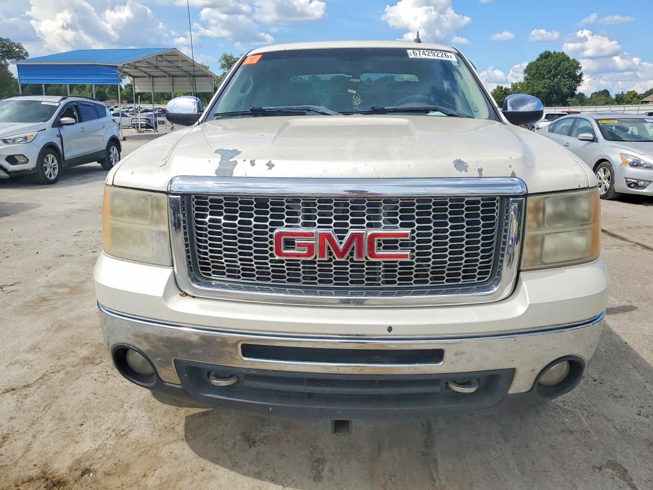 2011 Gmc Sierra C1500 Slt White vin: 3GTP1WE06BG154525