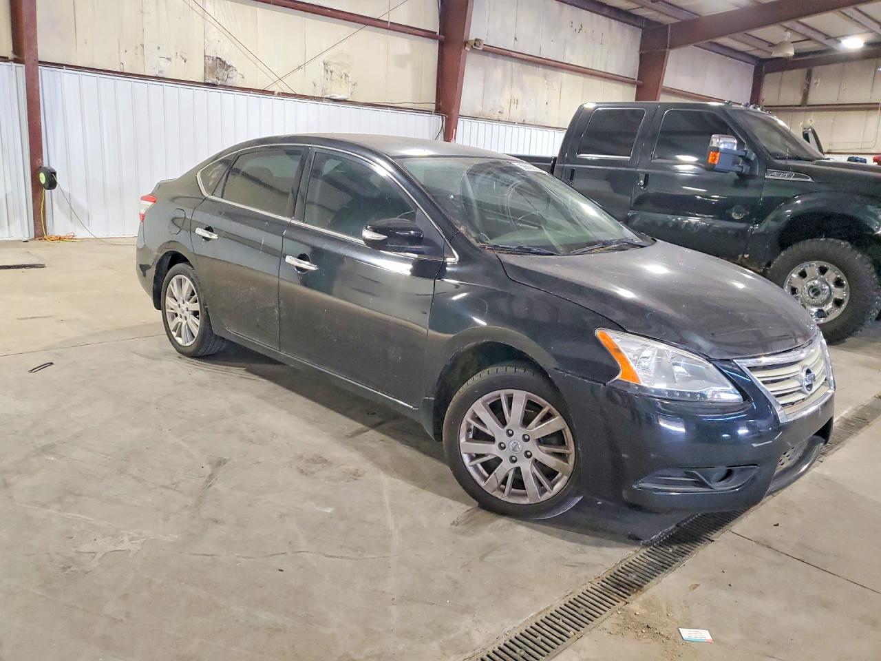 2015 Nissan Sentra Sl Black vin: 3N1AB7AP4FY261684