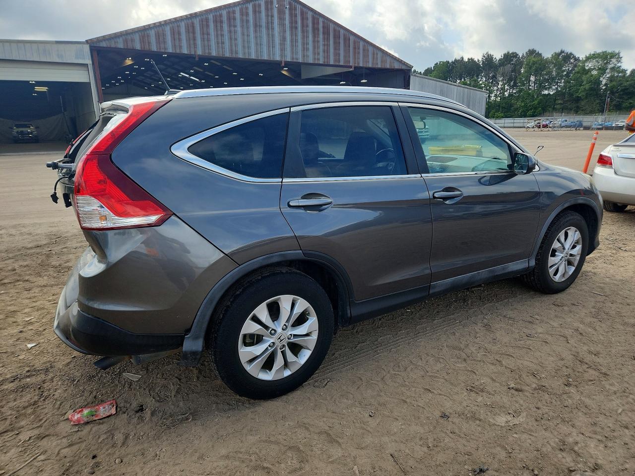 2012 Honda Cr-v Exl Black vin: 2HKRM3H71CH513313
