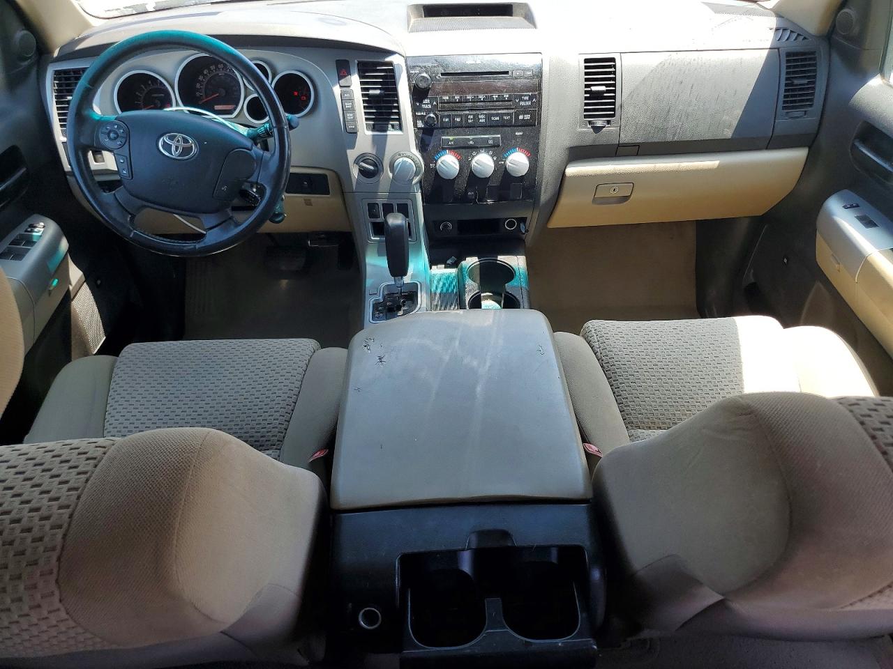 2007 Toyota Tundra Sr5 Tan vin: 5TFBV54167X018014