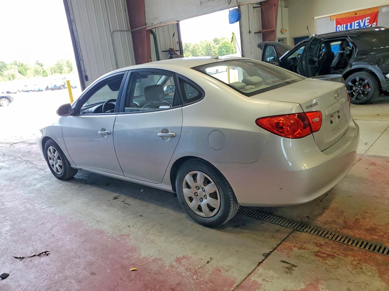 2008 Hyundai Elantra Gls Silver vin: KMHDU46D68U284757