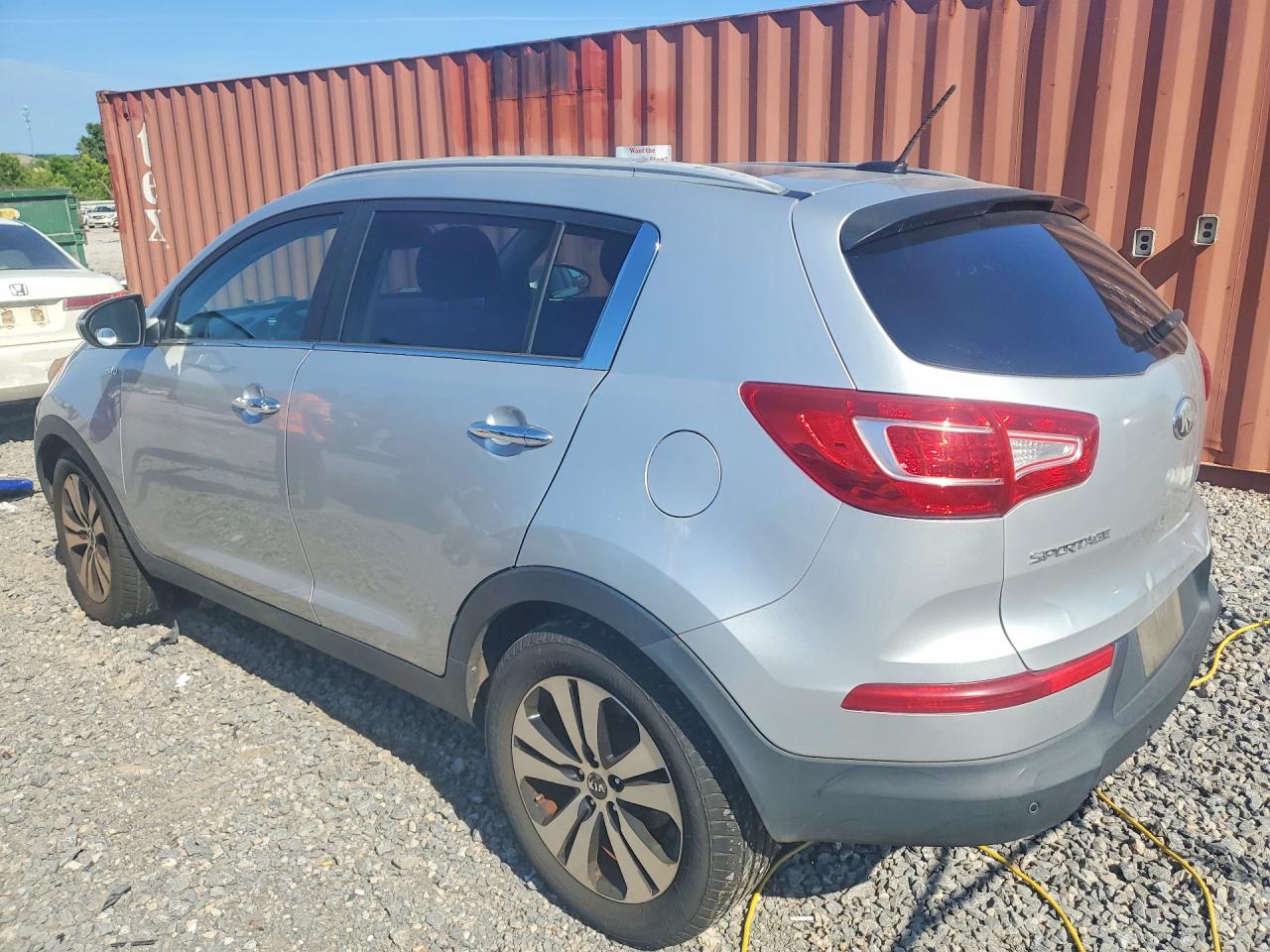 2013 Kia Sportage Ex Серебряный vin: KNDPCCA25D7438274