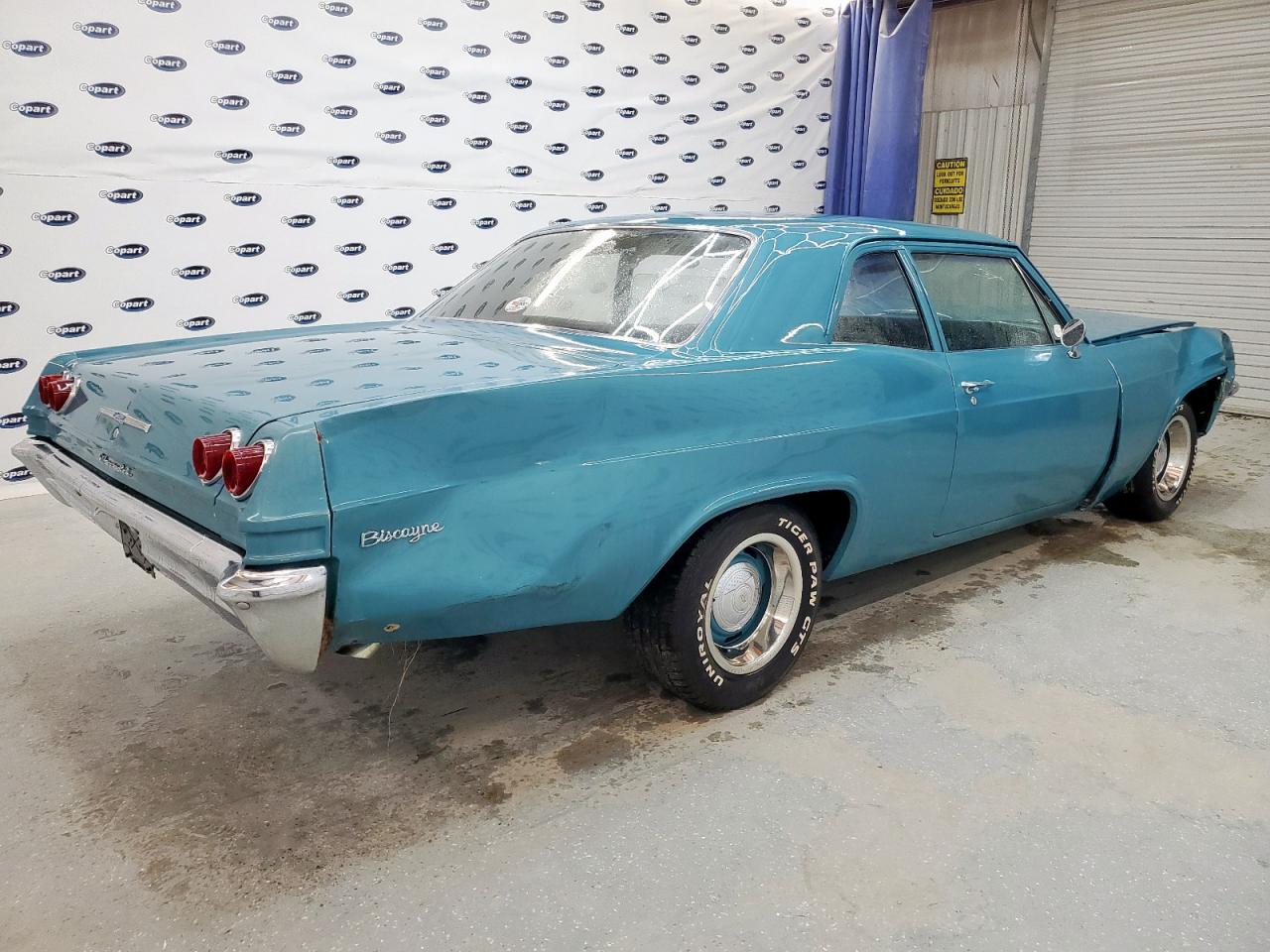 1965 Chevrolet Biskayne Turquoise vin: 154115S256422