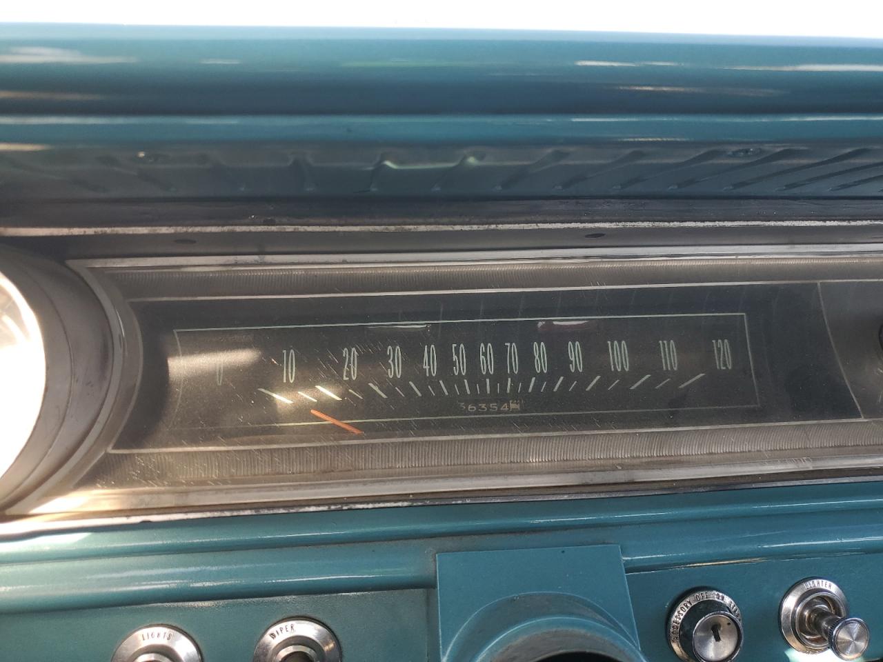 1965 Chevrolet Biskayne Turquoise vin: 154115S256422